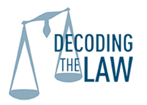 Decoding the Law logo