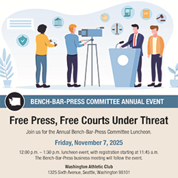 Bench Bar Press Committee Flyer