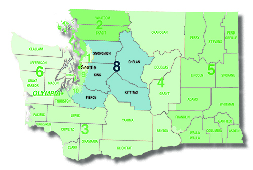 Congressional District-8 map