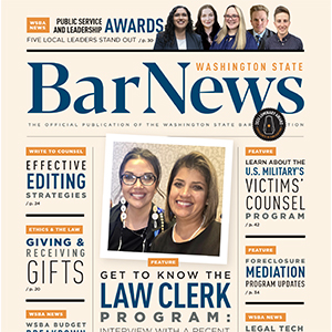Bar News cover showing 