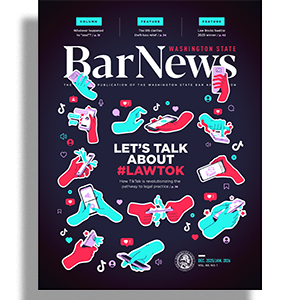 Bar News cover showing