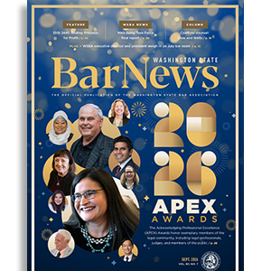 Bar News cover showing