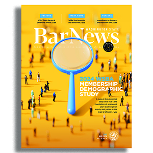 Cover of November 2024 Bar News